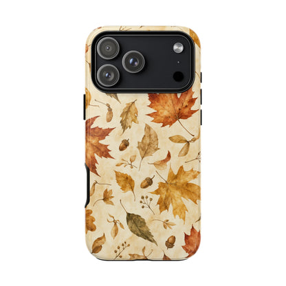 Golden Leaves Tough Case