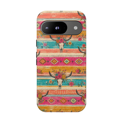 Serape Skull Tough Case