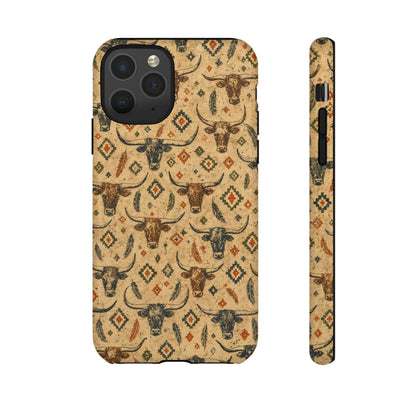 Longhorn Aztec Tough Case