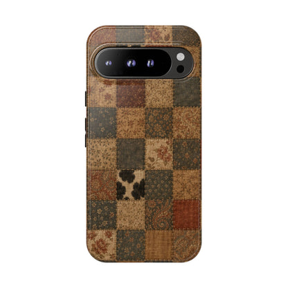 Rustic Patchwork Tough Case
