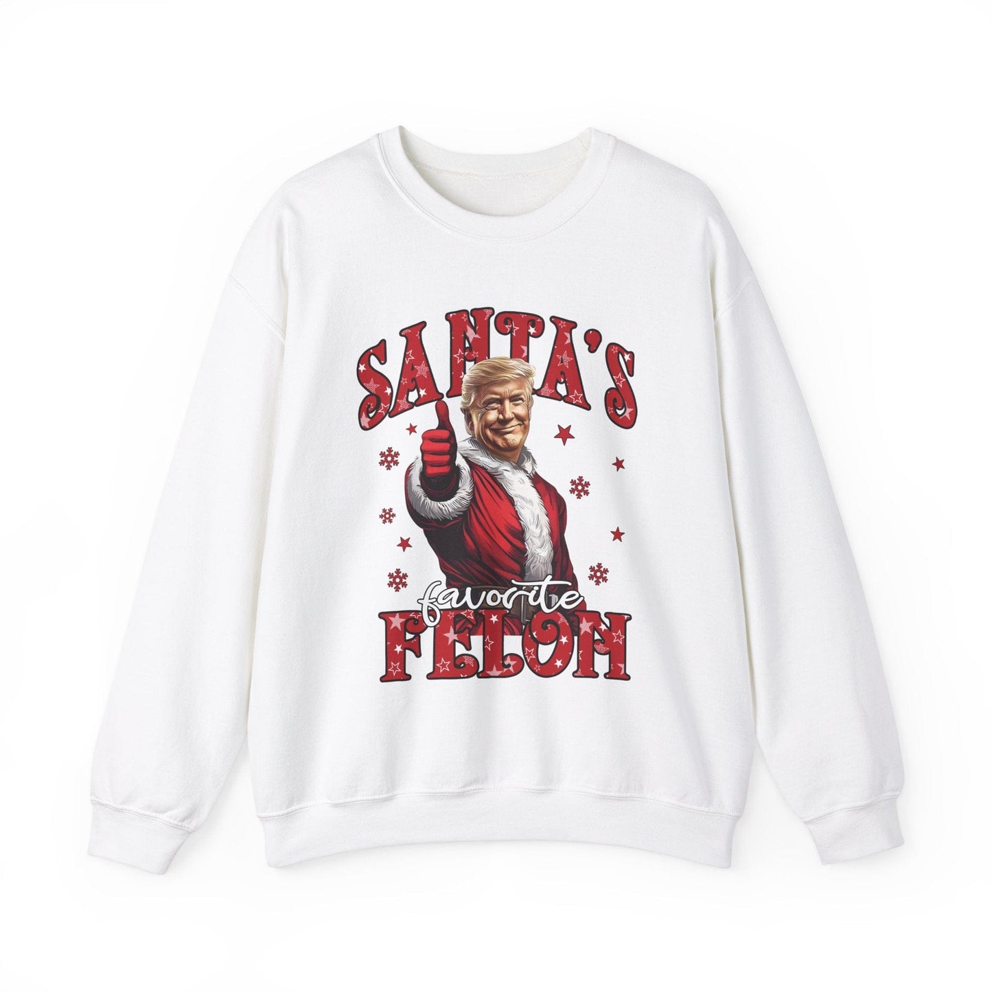 Santa's Favorite Felon Trump 2024 Sweatshirt