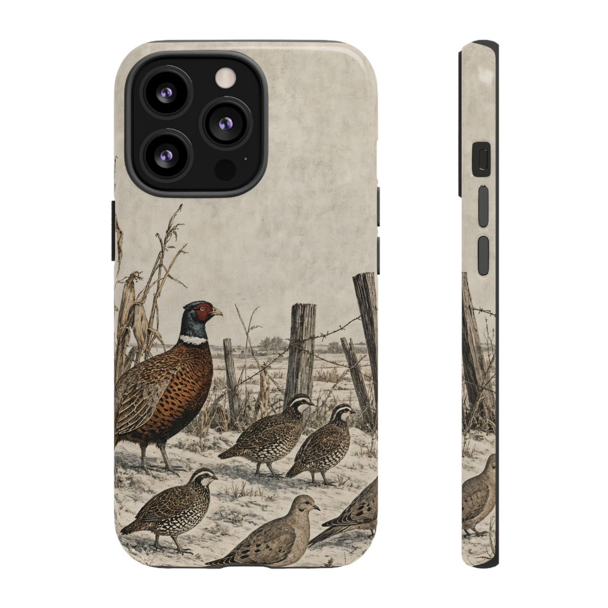 Winter Fencerow Tough Case