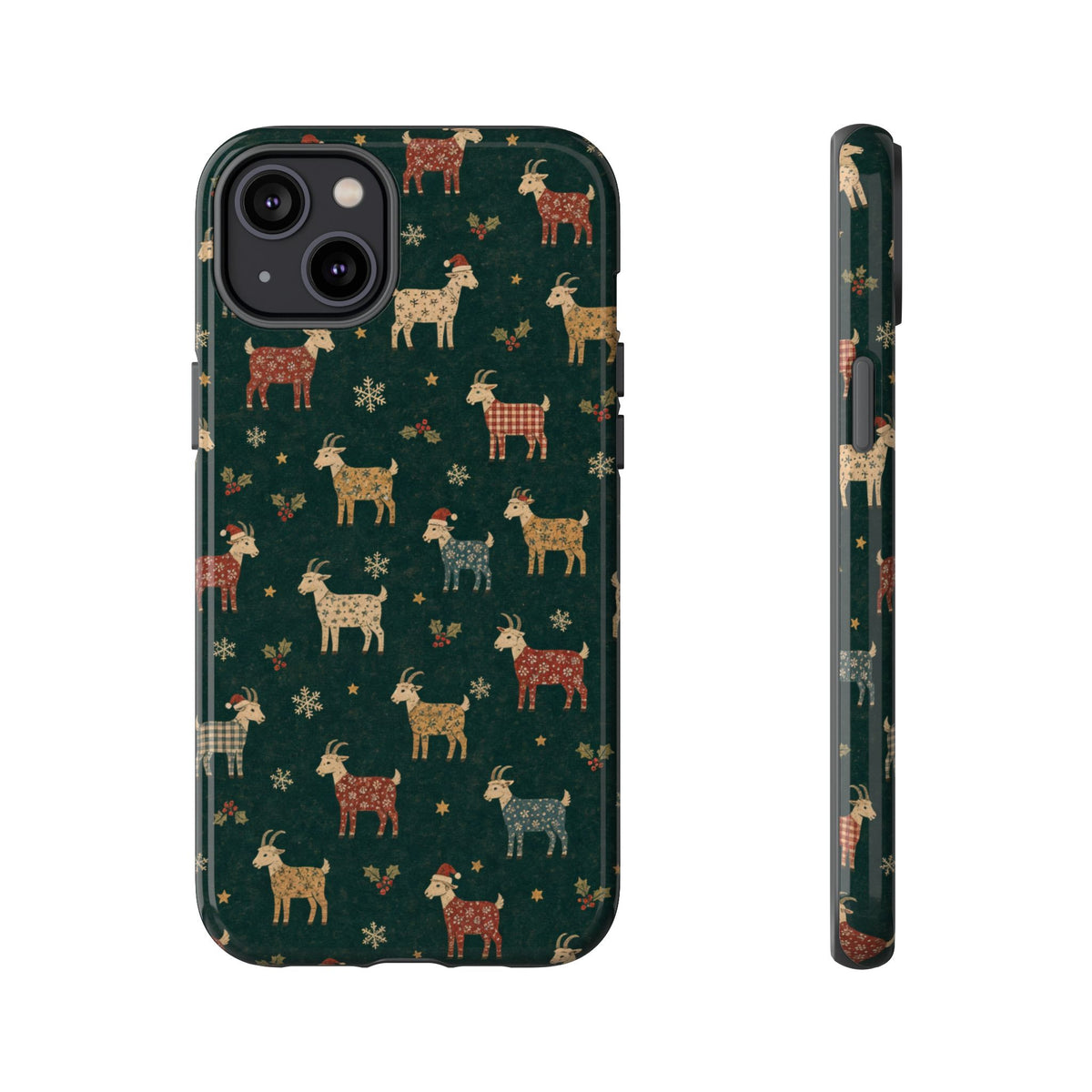 Yuletide Goats Tough Case
