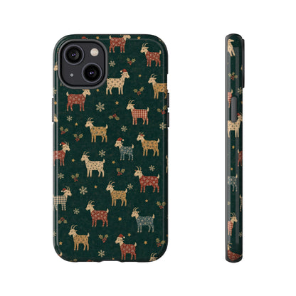 Yuletide Goats Tough Case