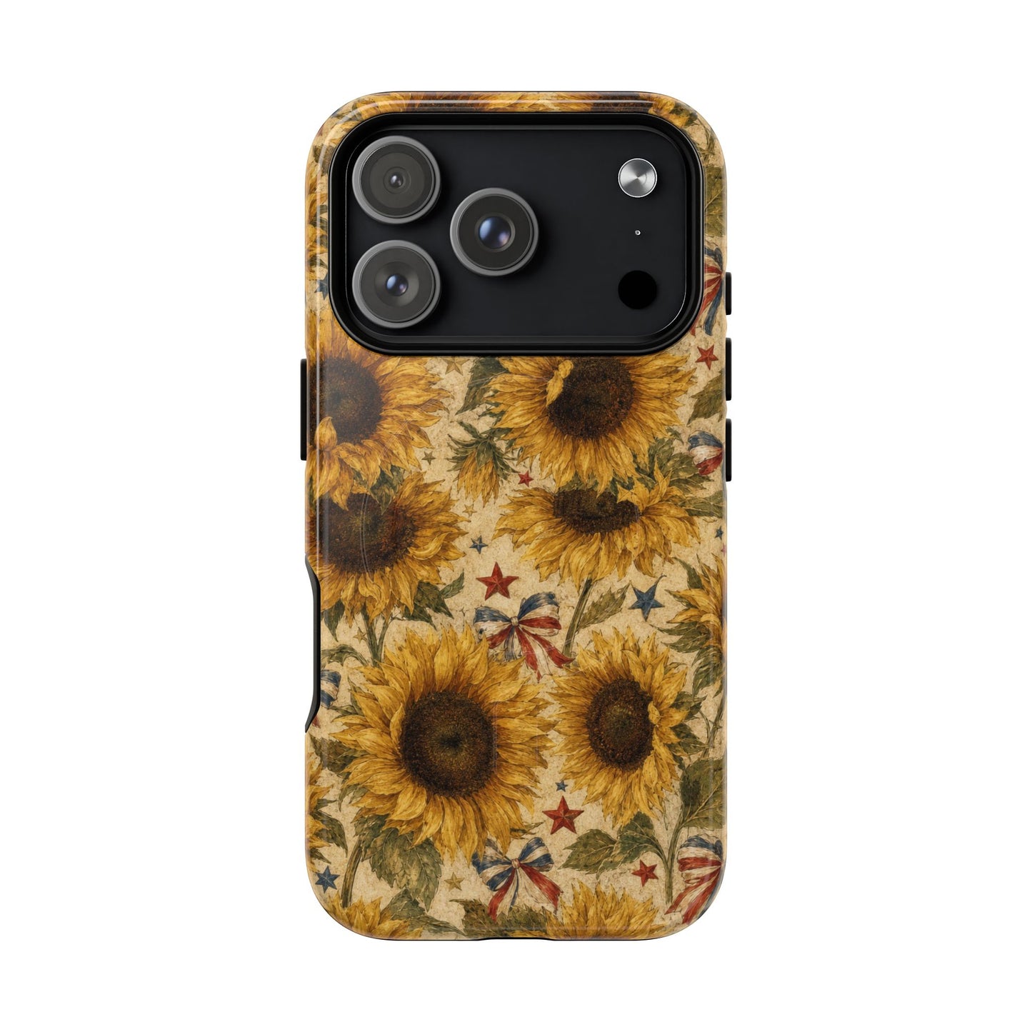 Patriotic Sunflowers Magnetic Case