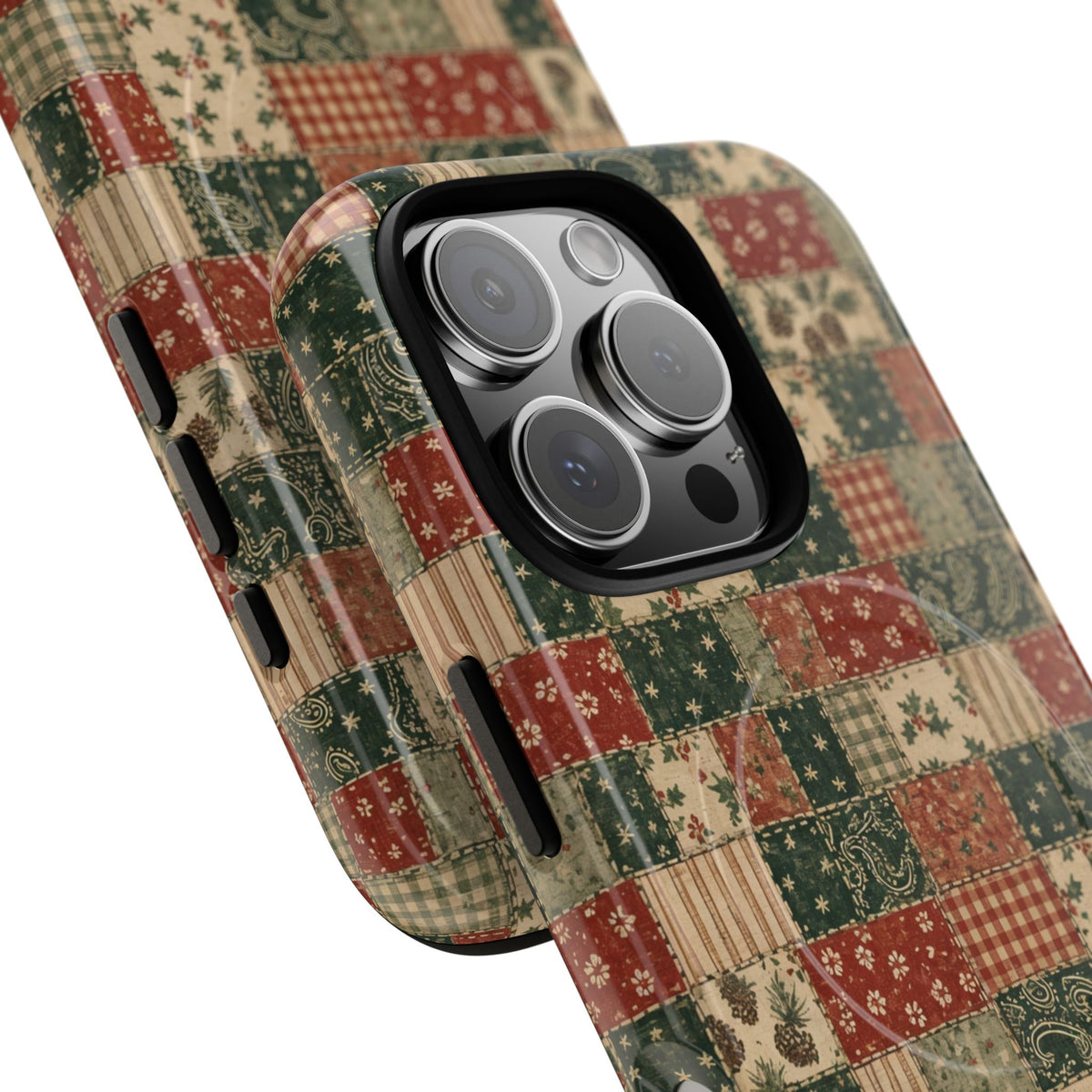 Christmas Calico Magnetic Case