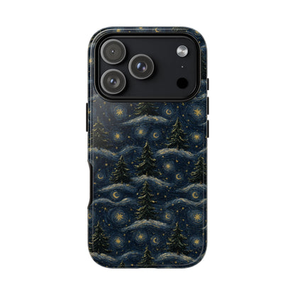 Starry Night Pines Tough Case