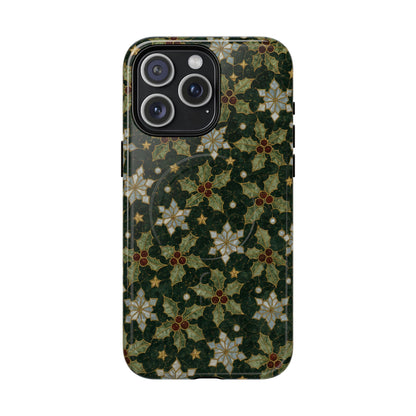 Mosaic Snowflakes Magnetic Case