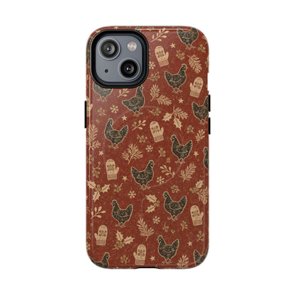 Christmas Hens Magnetic Case