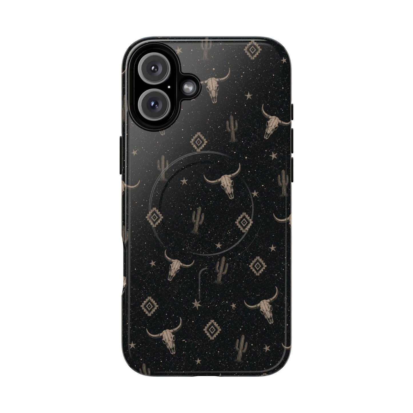 Midnight Longhorn Magnetic Case