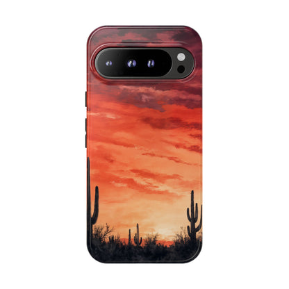Desert Sunset Swaths Tough Case