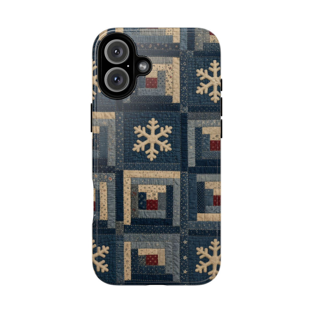 Snowflake Quilt Tough Case