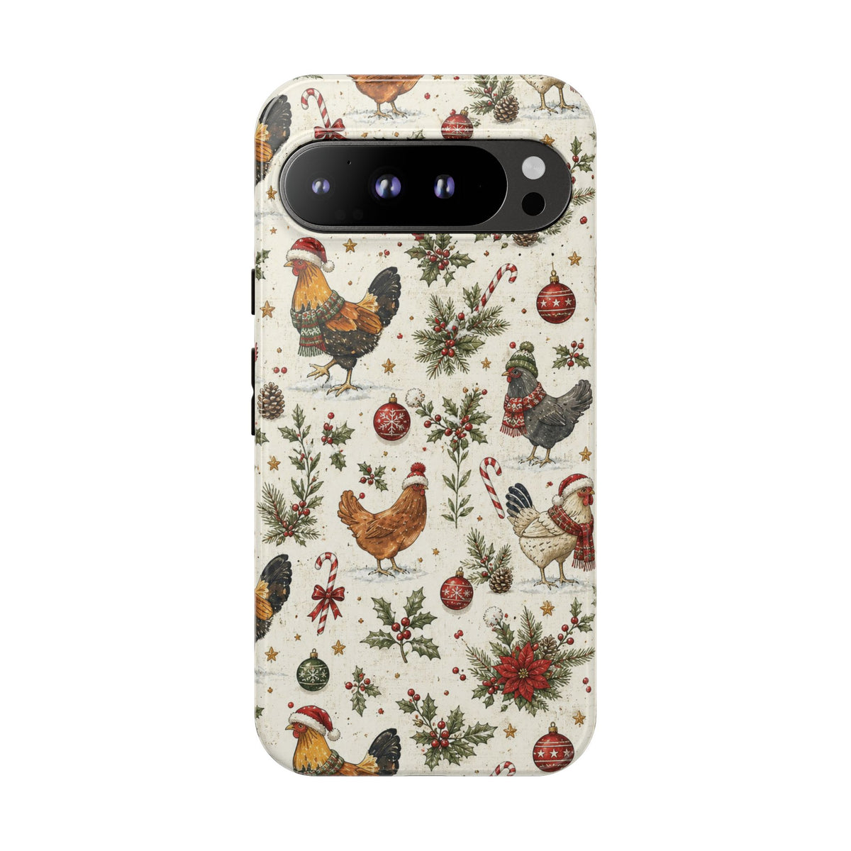 Santa Hens Tough Case