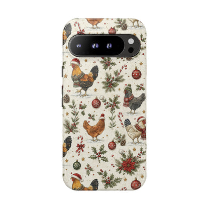Santa Hens Tough Case
