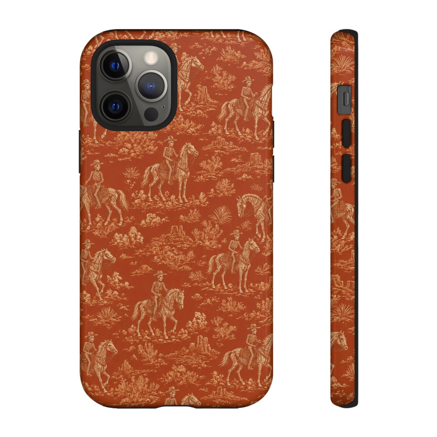 Cowboy Skeleton Toile Tough Case