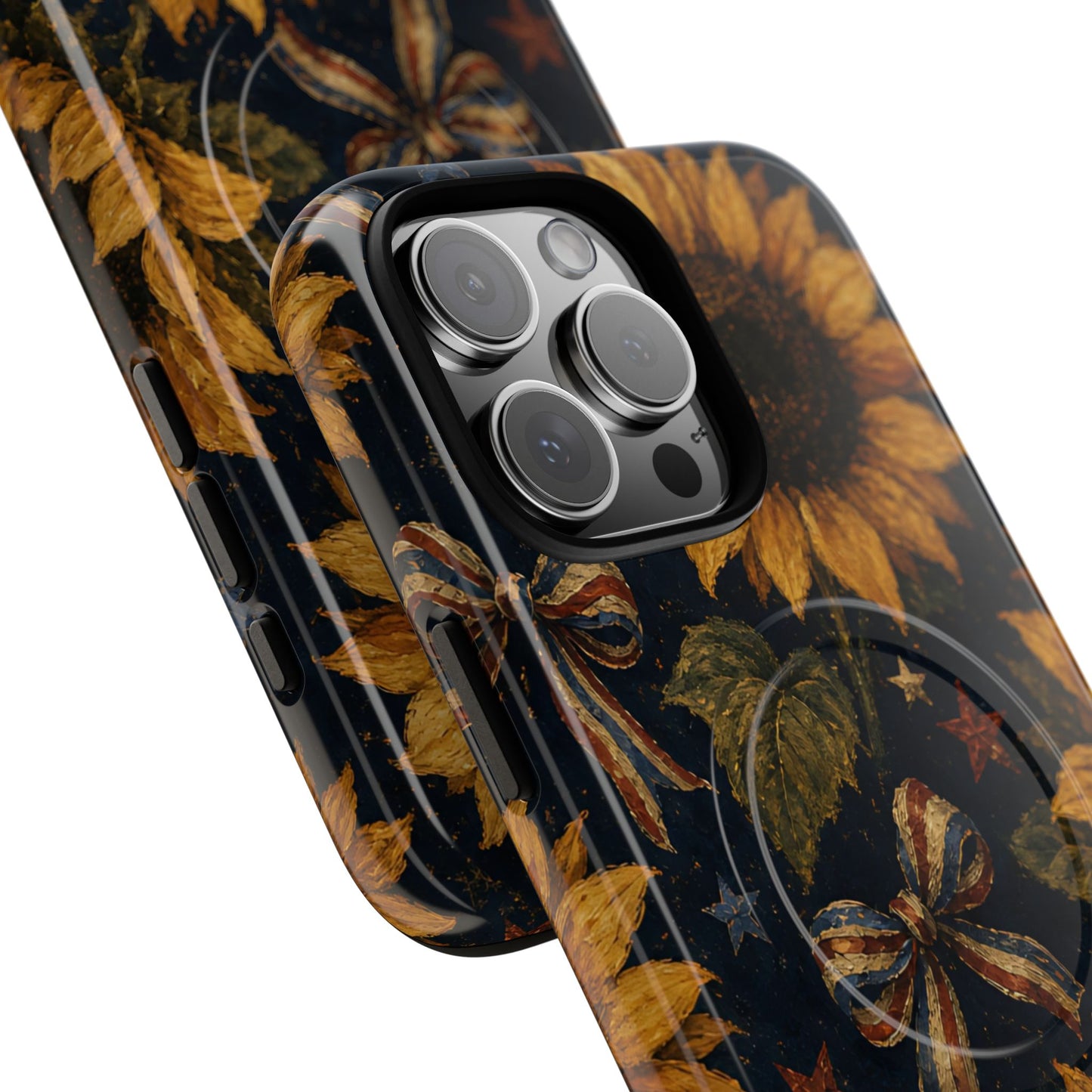 USA Sunflower Magnetic Case
