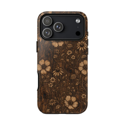 Floral Bark Tough Case