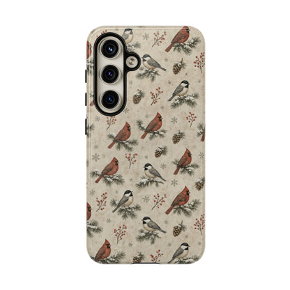 Cardinals And Chickadees Tough Case