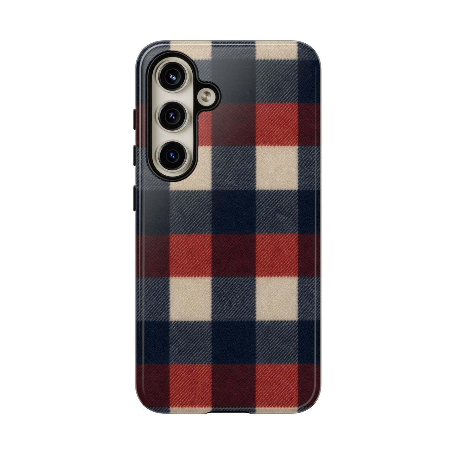 Patriotic Plaid Tough Case