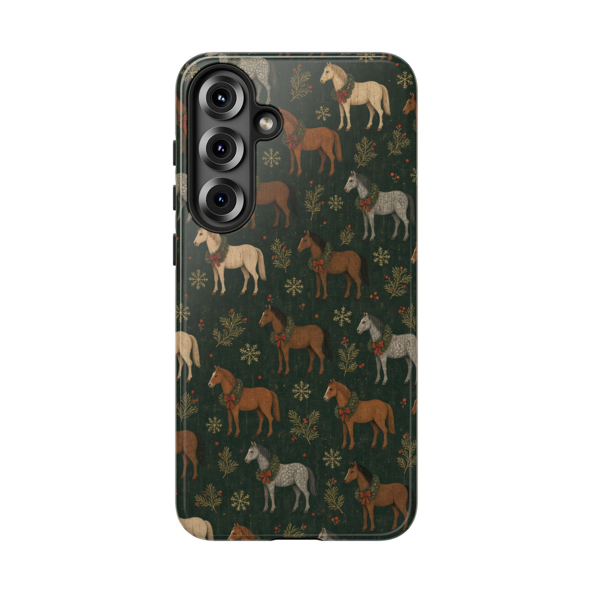 Wreath Horses Tough Case