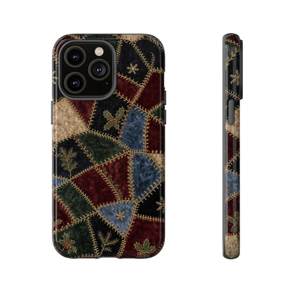 Winter Crazy Quilt Tough Case