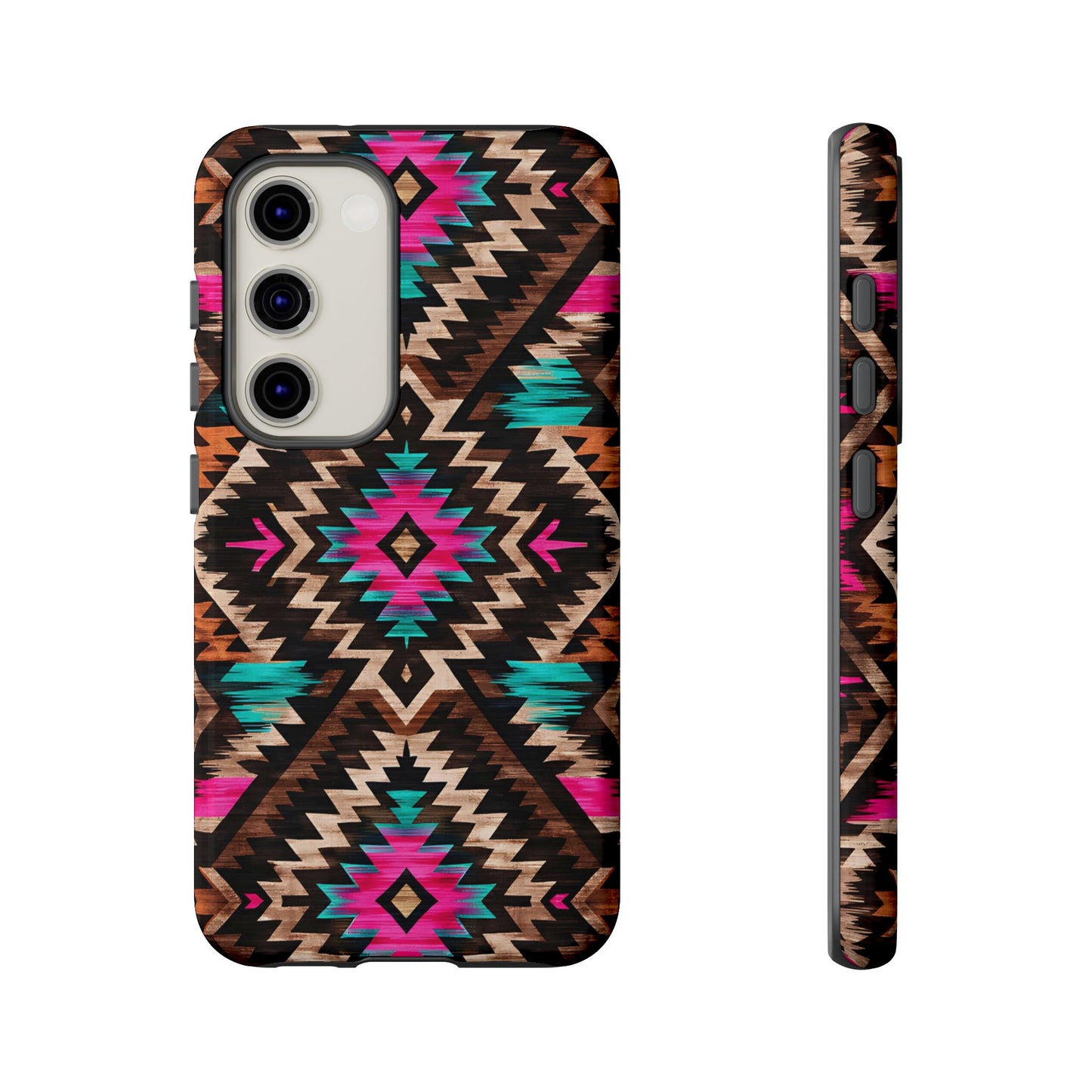 Neon Aztec Rug Tough Case