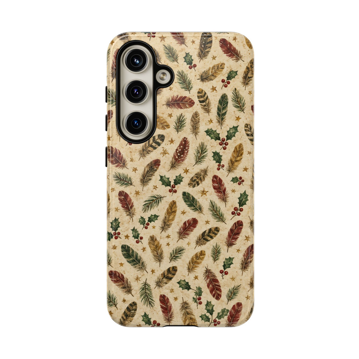 Christmas Feathers Tough Case