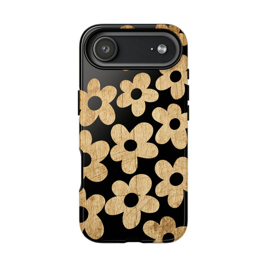Retro Flower Tough Phone Case