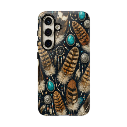 Southwest Feather Tough Case