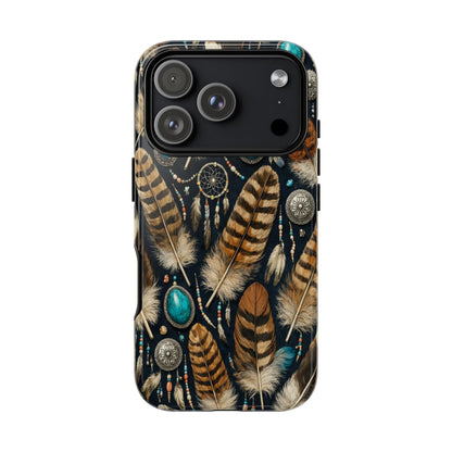 Southwest Feather Tough Case