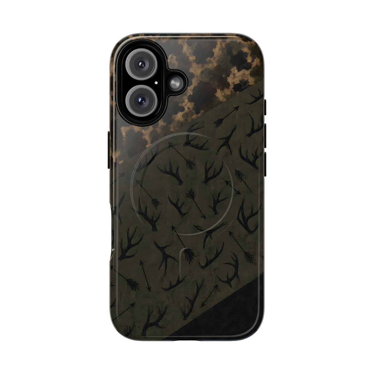 Camo Antlers Magnetic Case
