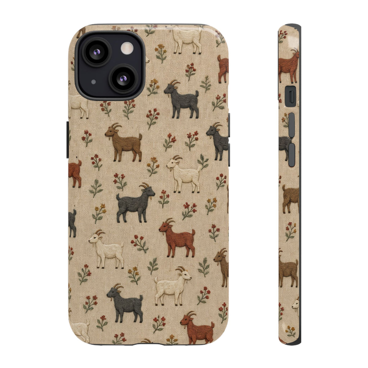 Stitched Goats Tough Case