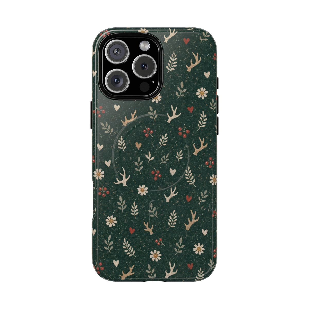 Antler Daisies Evergreen Magnetic Case