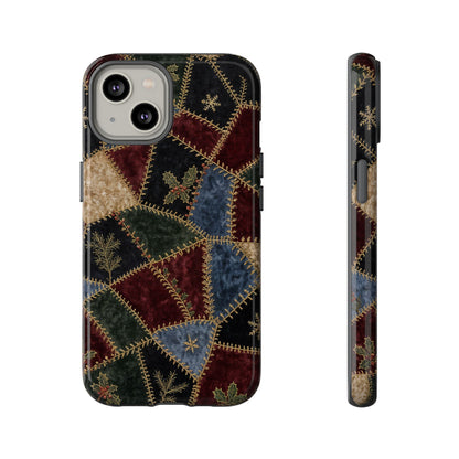 Winter Crazy Quilt Tough Case