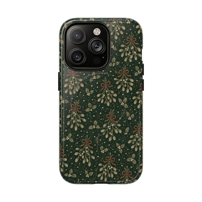 Mistletoe Etching Magnetic Case