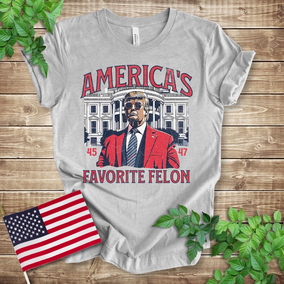 America's Favorite Felon - Trump 2024 T-shirt