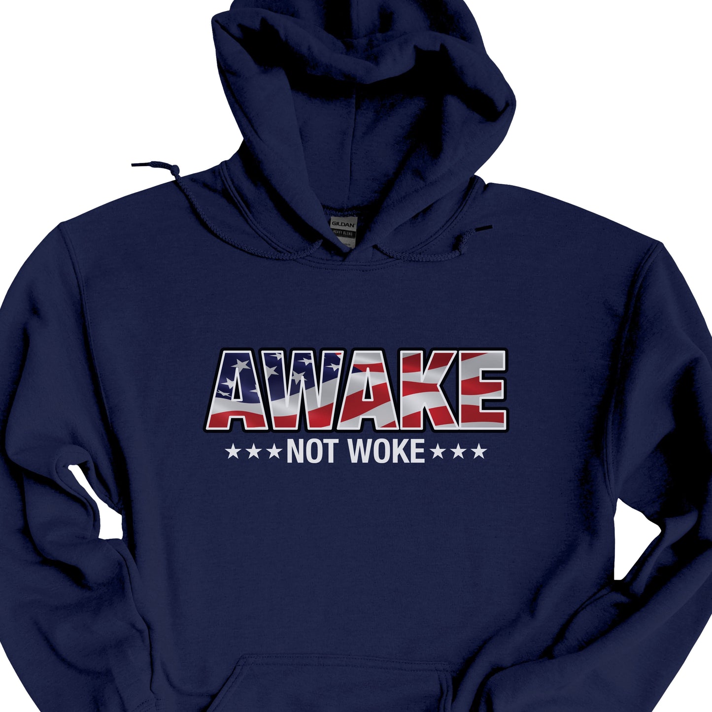 Awake Not Woke Hoodie