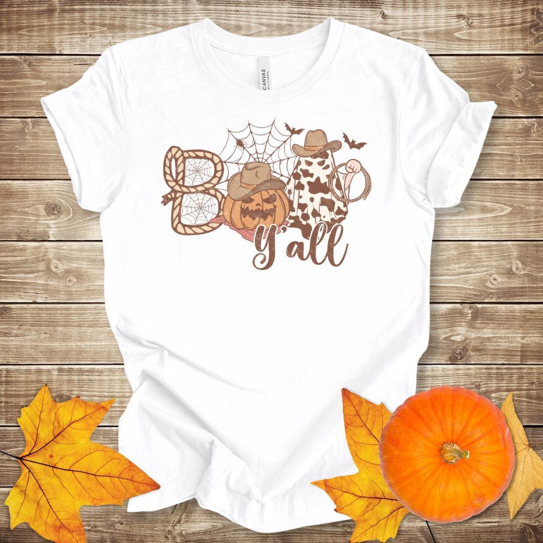 Boo Ya'll Halloween T-shirt