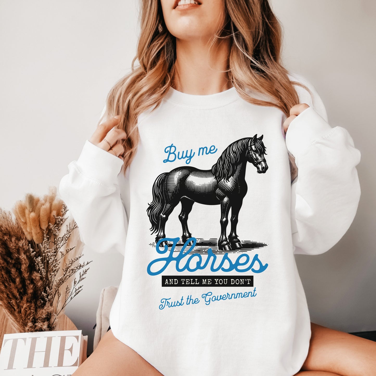 Buy Me Horses Crew Sweatshirt