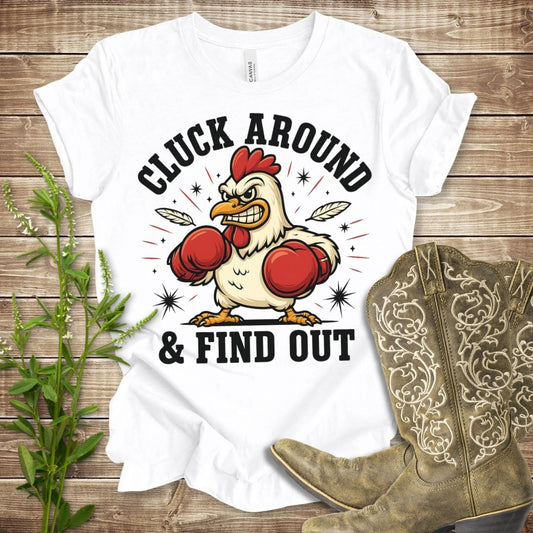 Cluck Around and Find Out Boxer T-shirt
