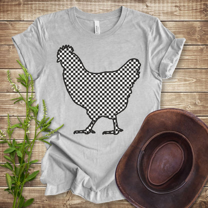 Checkered Chicken T-shirt