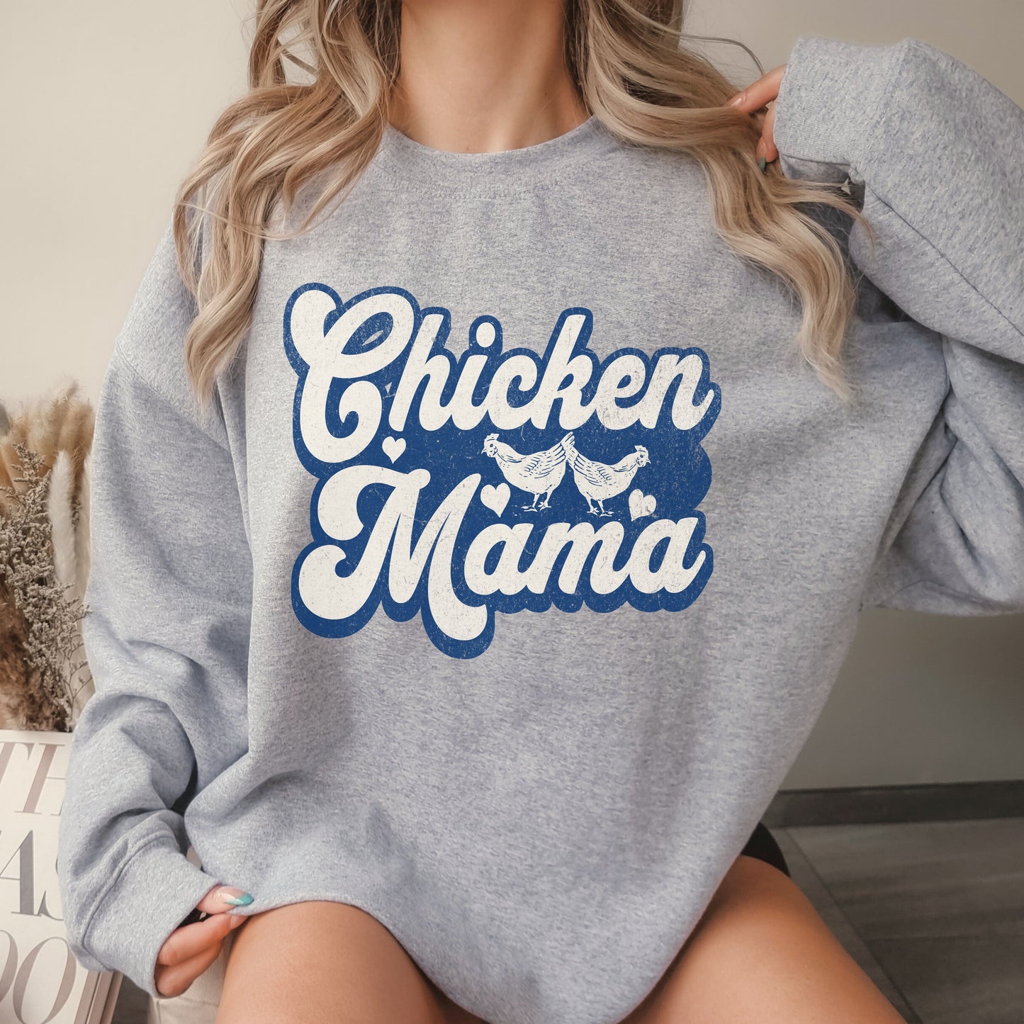 Chicken Mama Crew Sweatshirt
