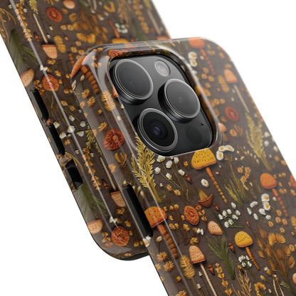 Brown Mushroom Phone Case