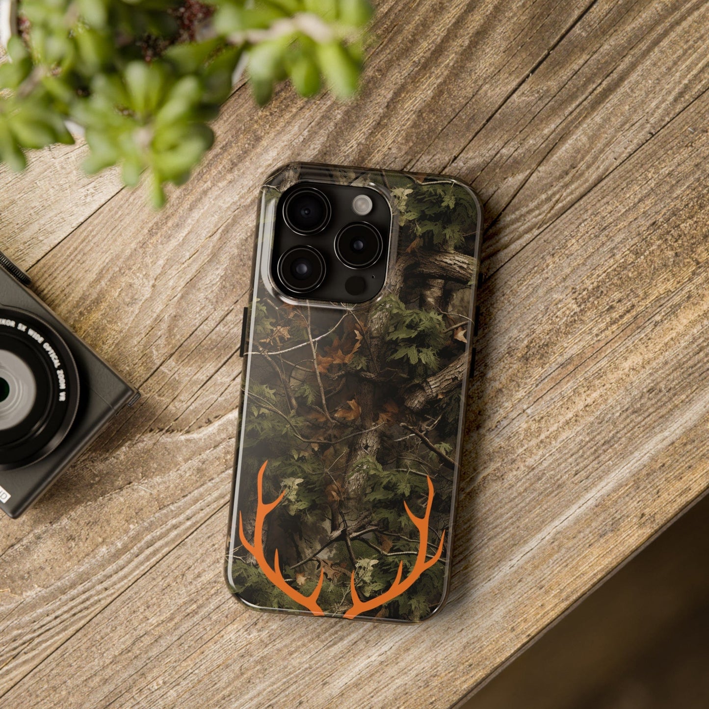 Hunting Camo Antler Phone Case