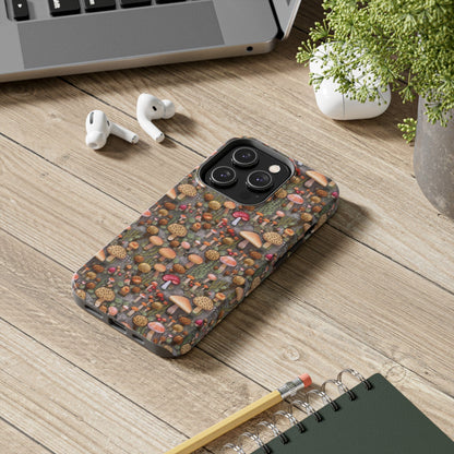 Pink Mushroom Phone Case