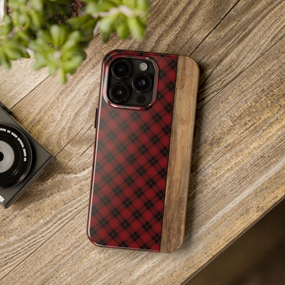 Red Plaid Phone Case