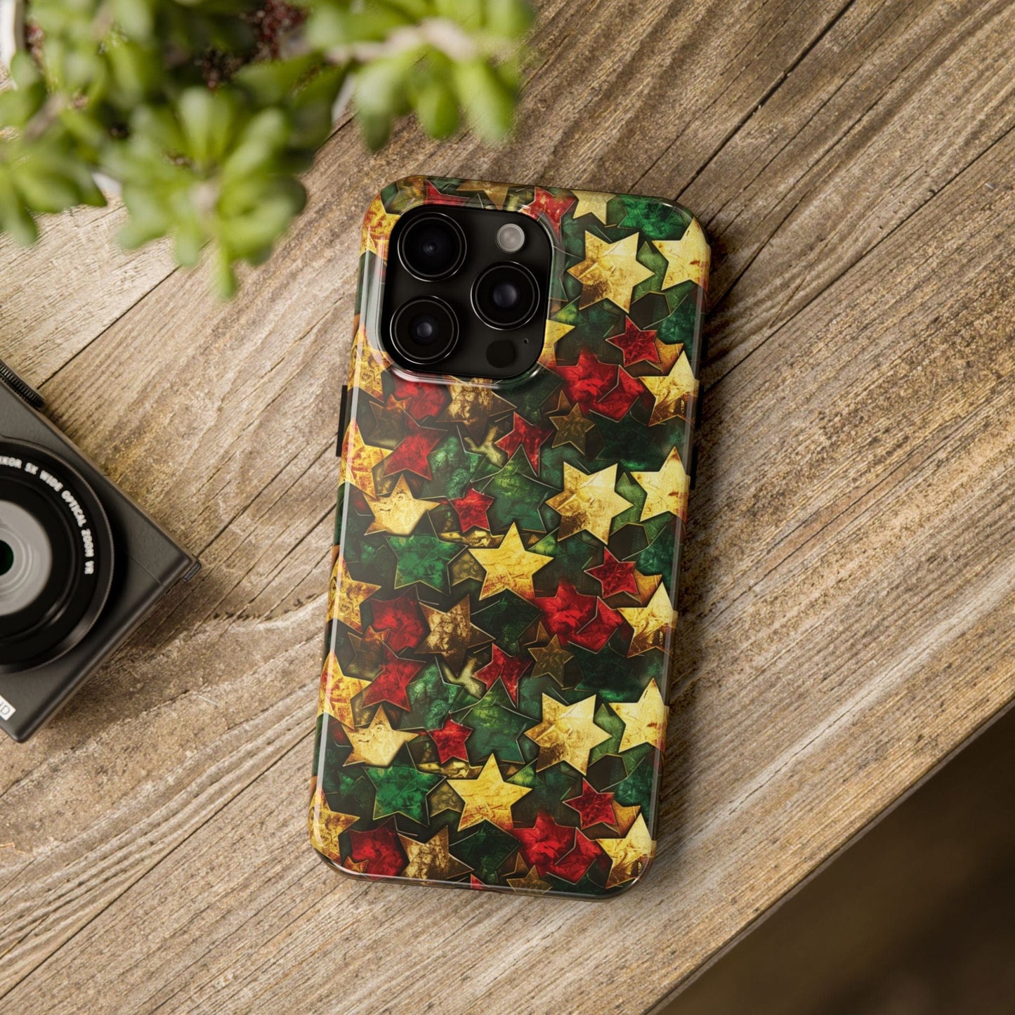 Stained Glass Stars Phone Case