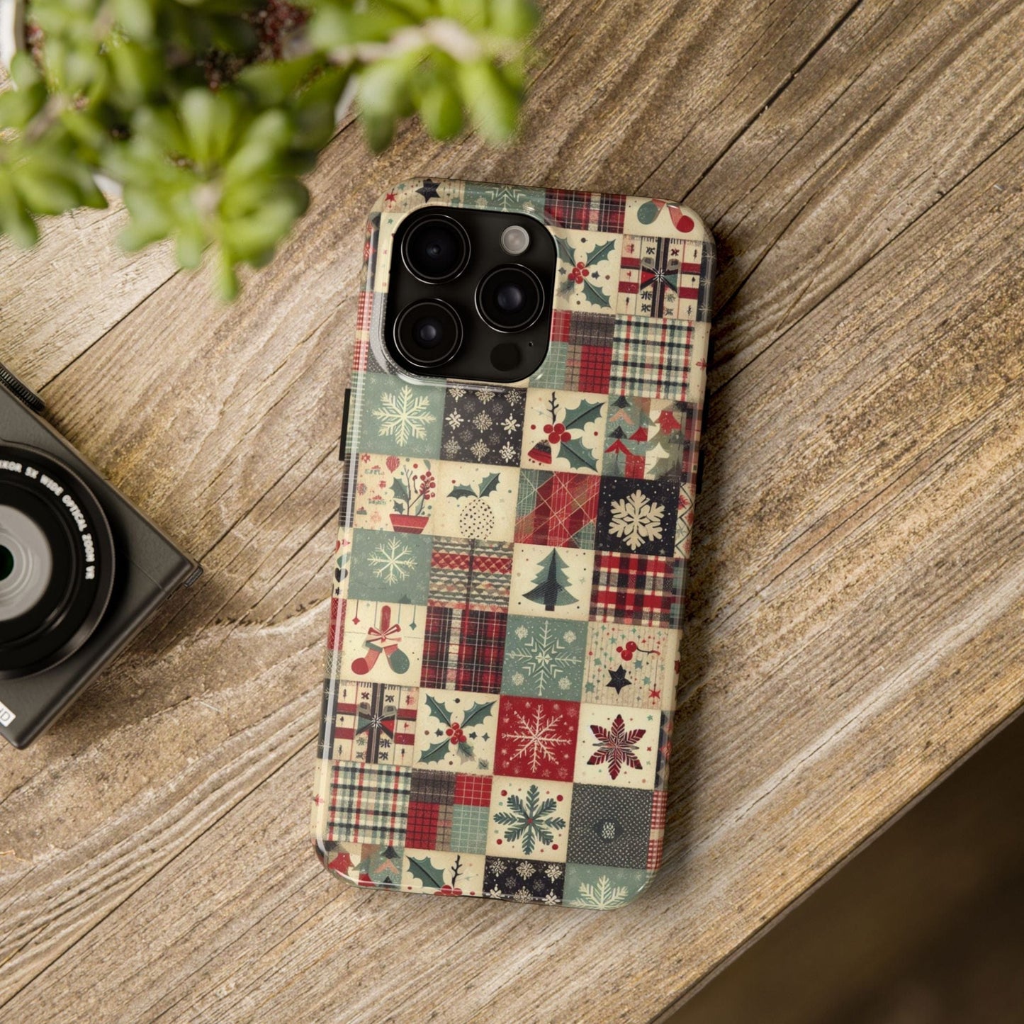 Christmas Quilt Phone Case