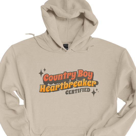 Country Boy Heartbreaker Certified Hoodie