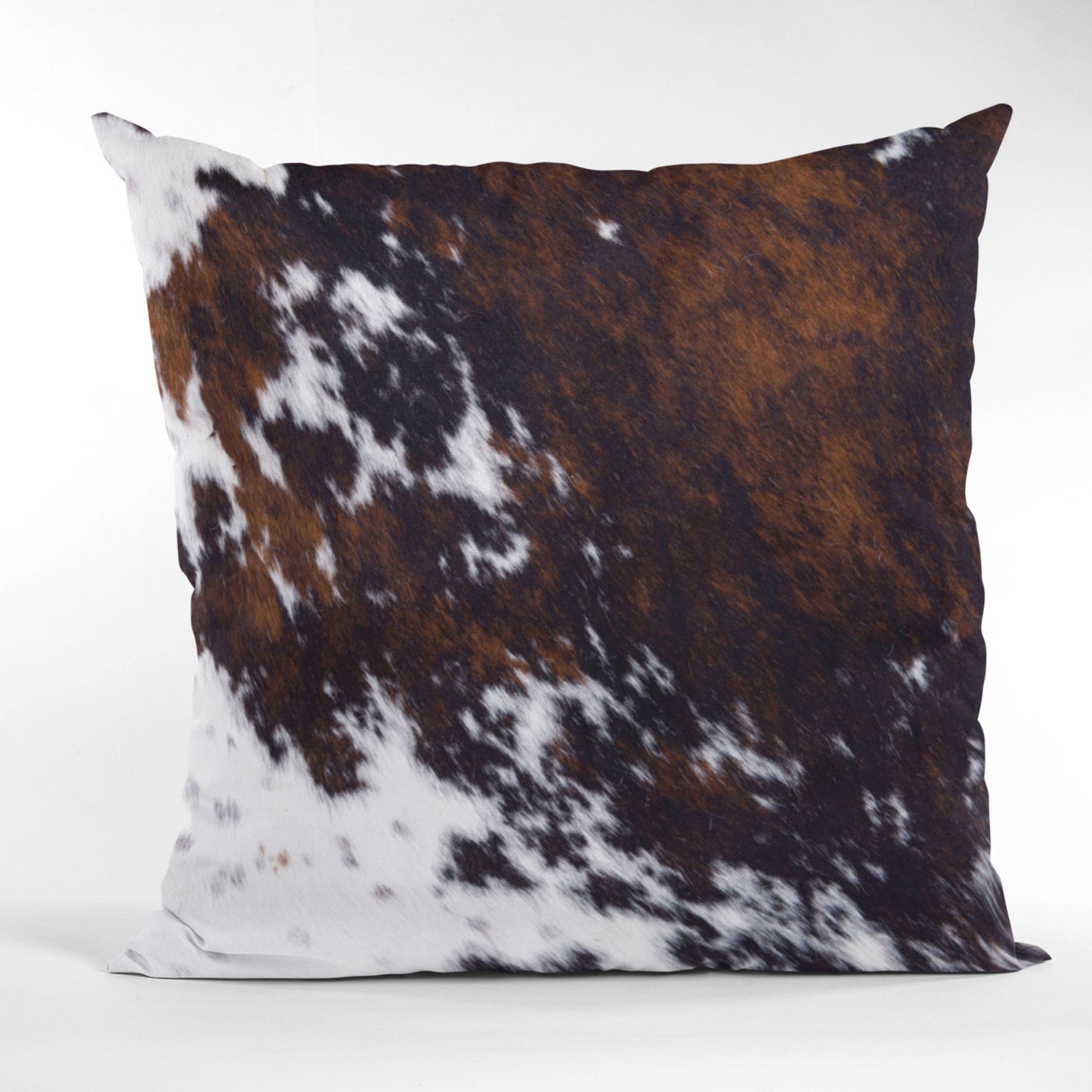 Cowhide Monogram Pillow